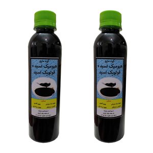 کود مایع هیومیک و اسید فولیک اسید مدل mpower حجم 300 میلی لیتر بسته دو عددی